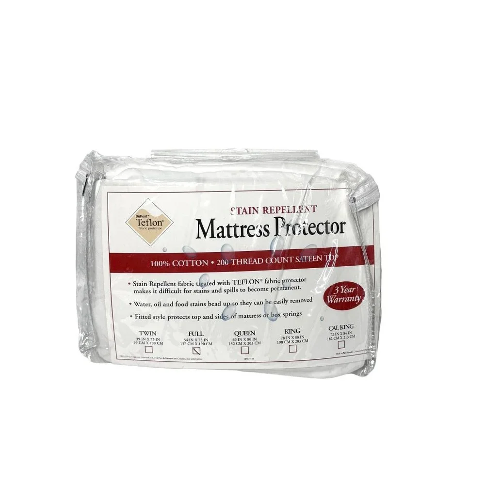 Sears Mattress Protector Cover Full Stain Repellent
